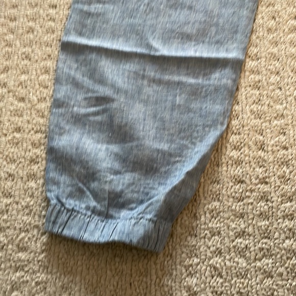 Athleta retreat linen jogger in blue nwt size 6 - Picture 6 of 6